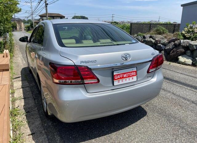 2018 Toyota Premio Import to Kenya full