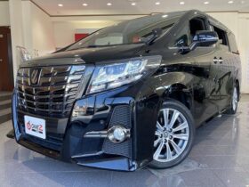 2018 TOYOTA ALPHARD 2.5S A PACKAGE TYPE BLACK FOR SALE IN KENYA