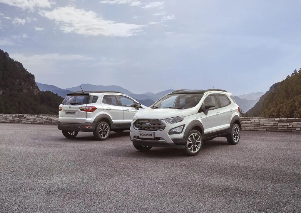 Ford Ecosport Front and back