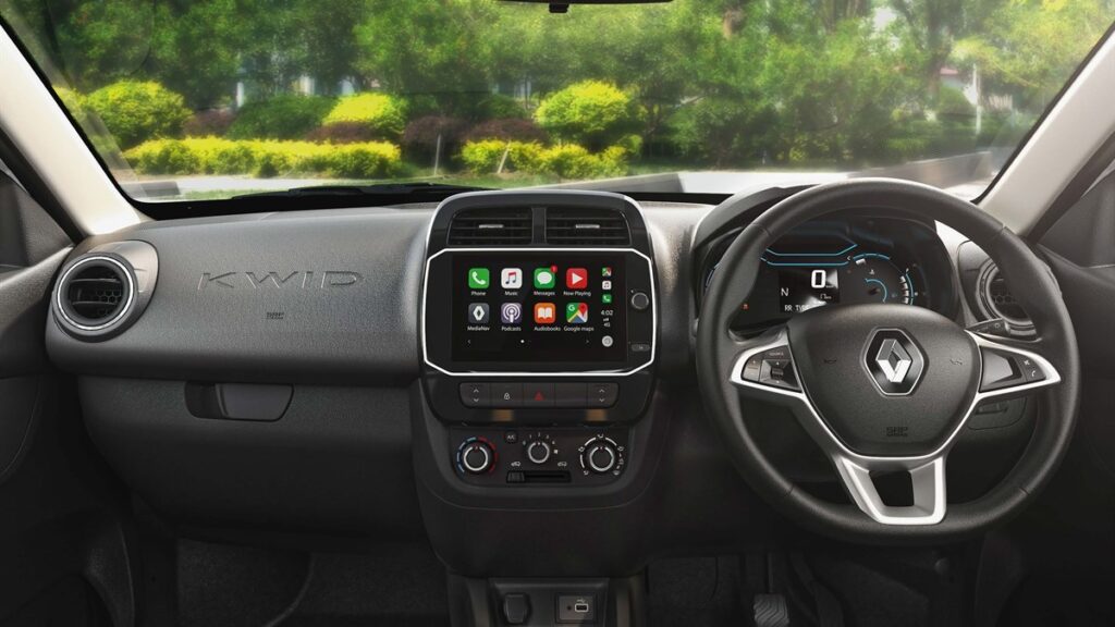 Renault Kwid dashboard