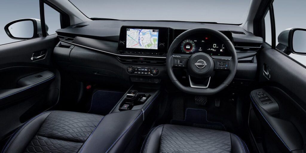 2024 Nissan Note Dashboard