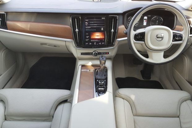 Interior of the S90.