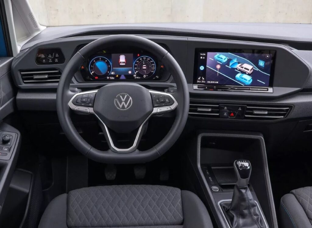 2025 VW Caddy Dashboard